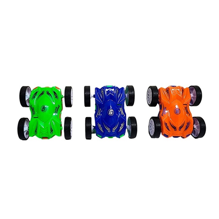 Carro Loco De Friccion Juguete Coleccion X 3 Unidades