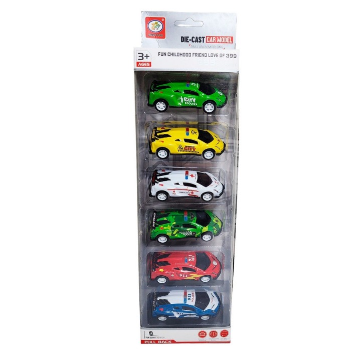 Carros Deportivos Servicios Racing Gt Coleccion X 6 Unidades