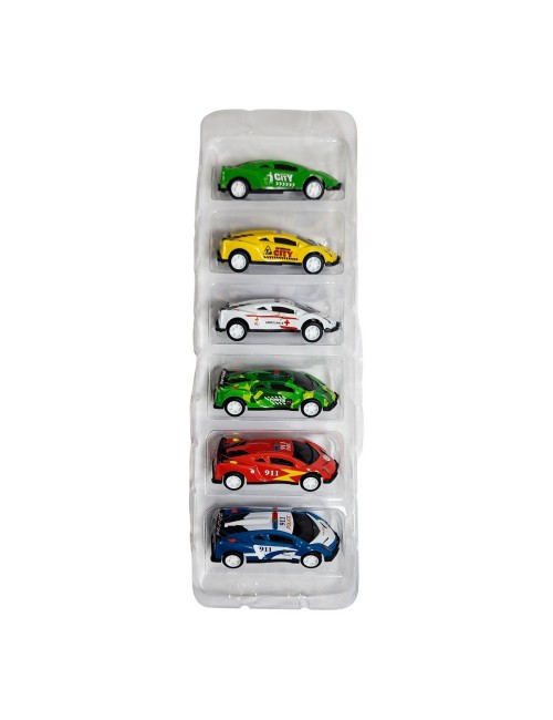 Carros Deportivos Servicios Racing Gt Coleccion X 6 Unidades