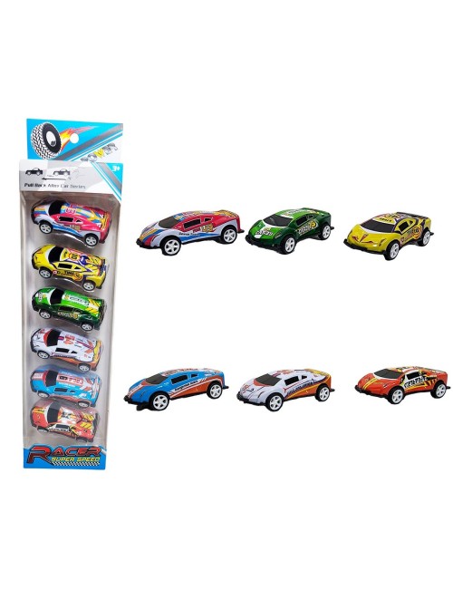 Carros Deportivos Speed Racing Gt Coleccion X 6 Unidades