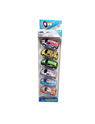 Carros Deportivos Speed Racing Gt Coleccion X 6 Unidades