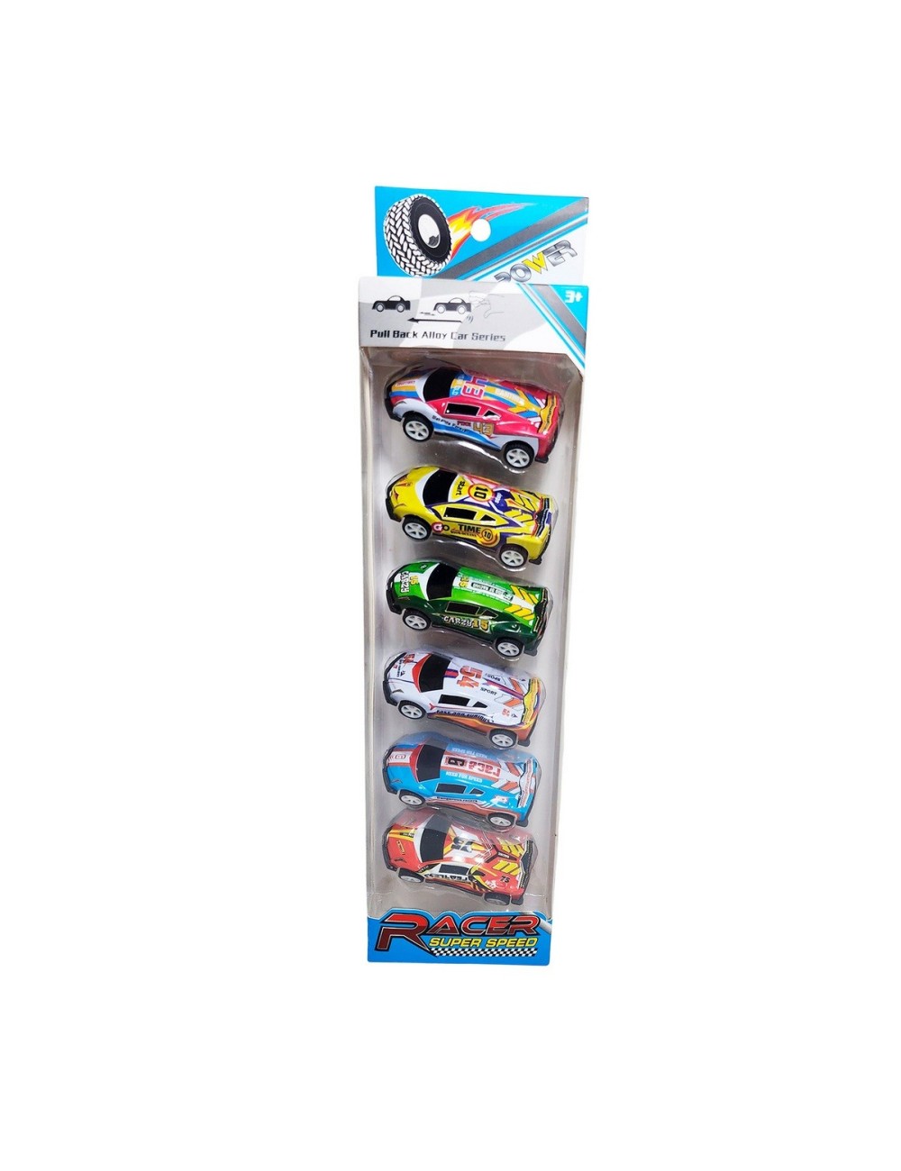 Carros Deportivos Speed Racing Gt Coleccion X 6 Unidades
