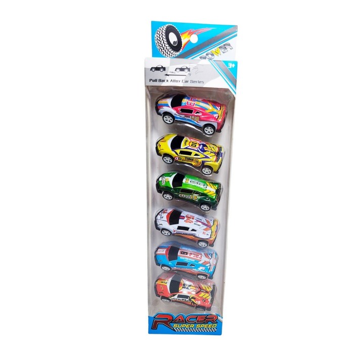 Carros Deportivos Speed Racing Gt Coleccion X 6 Unidades