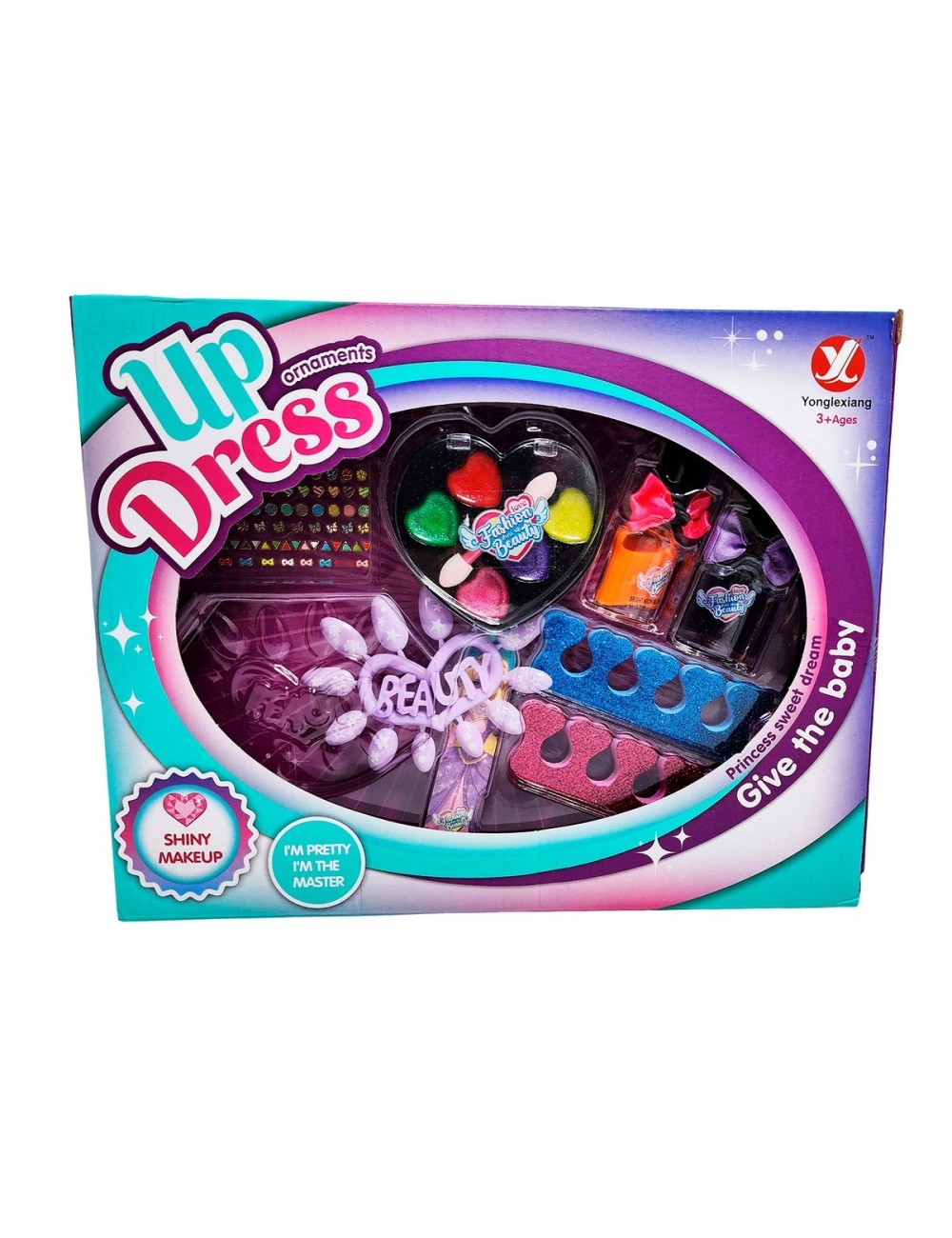 Kit De Uñas Manicure Maquillaje Juguete Niñas Makeup