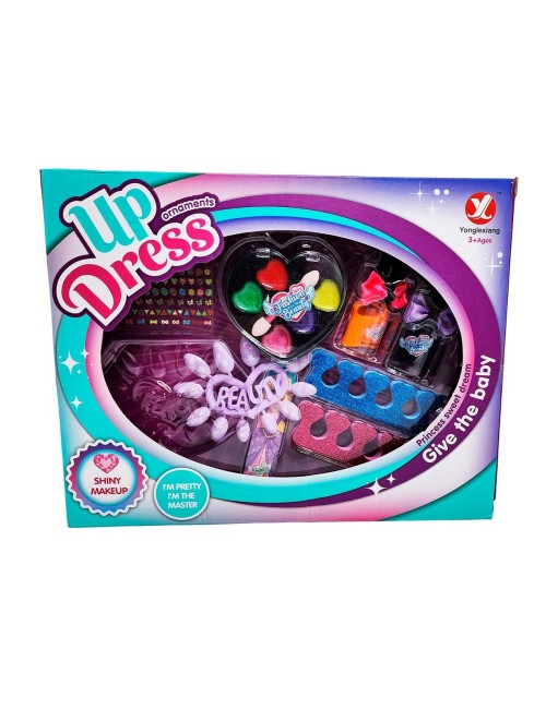 Kit De Uñas Manicure Maquillaje Juguete Niñas Makeup