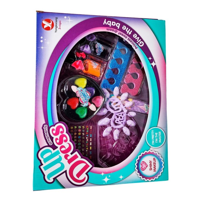 Kit De Uñas Manicure Maquillaje Juguete Niñas Makeup