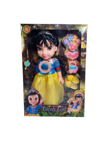 Muñeca Princesa Cuento De Hadas + Accesorios