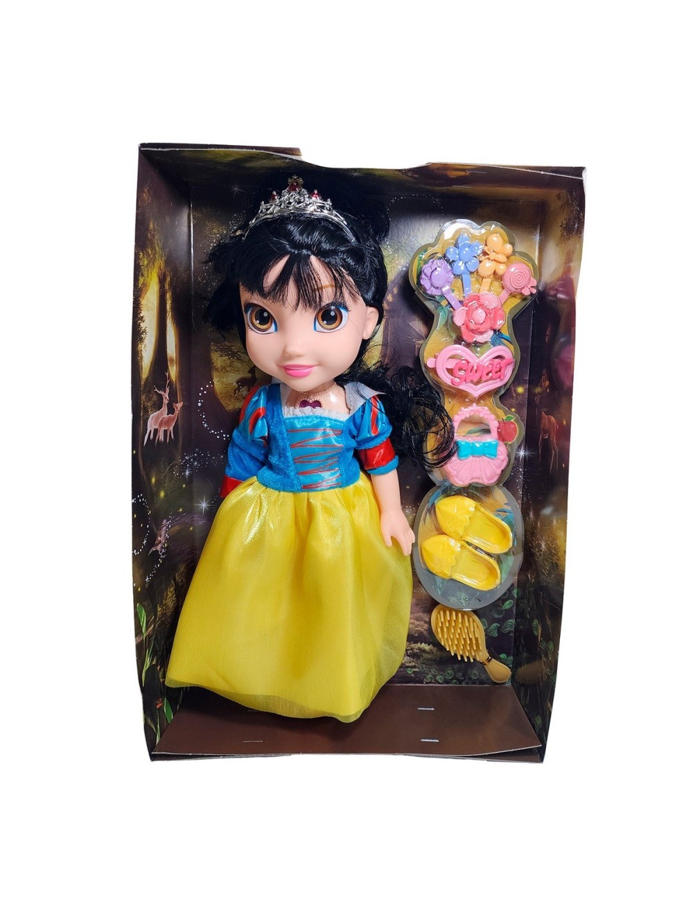 Muñeca Princesa Cuento De Hadas + Accesorios