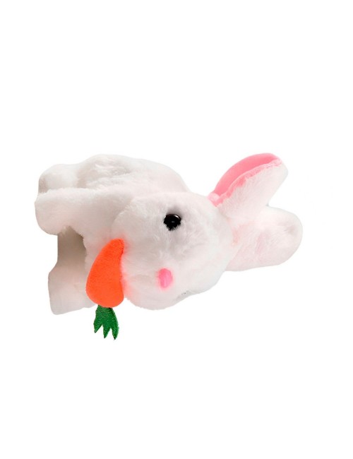 Robot Conejo Zanahoria Mascota Sonido Movimiento + Baterias