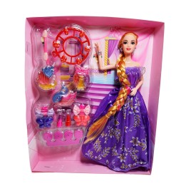 Muñeca Vestido Accesorios Belleza Reinado Juguete Niñas