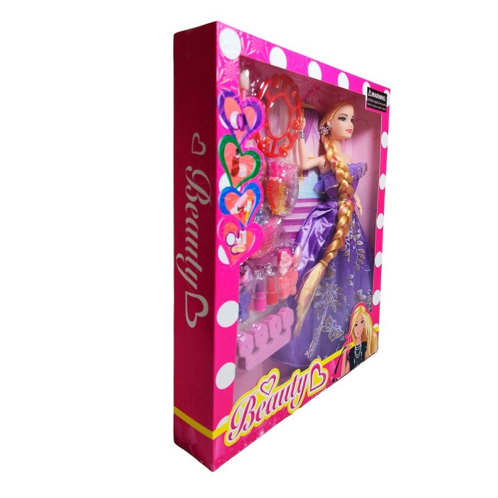 Muñeca Vestido Accesorios Belleza Reinado Juguete Niñas
