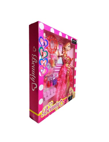Muñeca Vestido Accesorios Belleza Reinado Juguete Niñas
