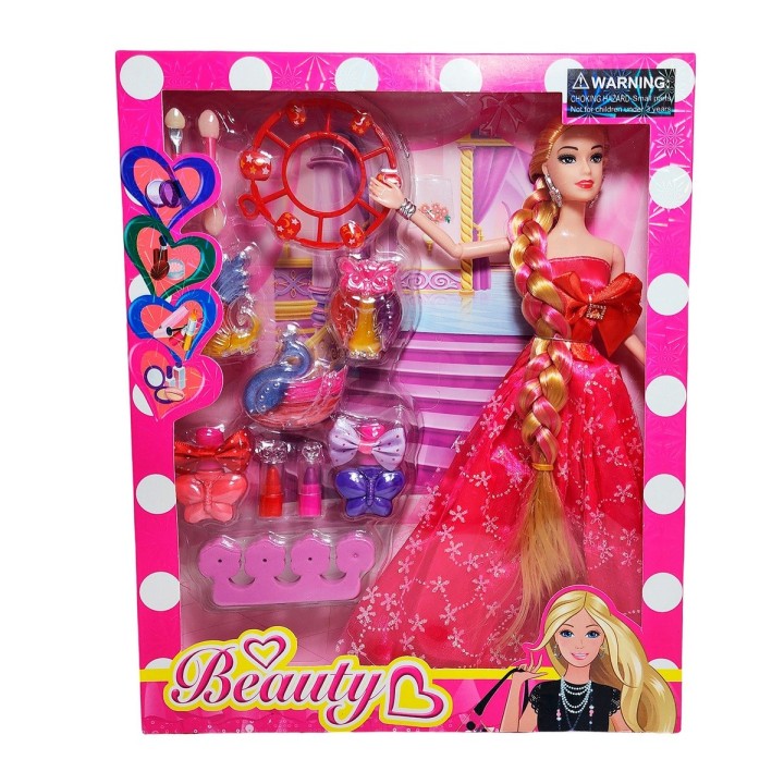 Muñeca Vestido Accesorios Belleza Reinado Juguete Niñas