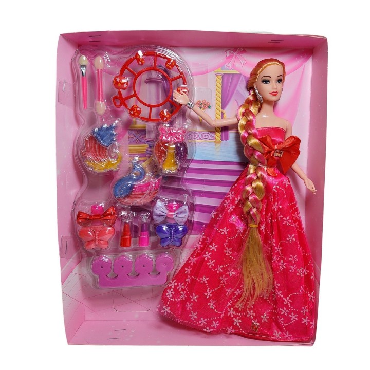 Muñeca Vestido Accesorios Belleza Reinado Juguete Niñas