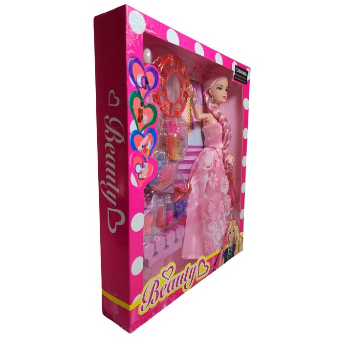 Muñeca Vestido Accesorios Belleza Reinado Juguete Niñas