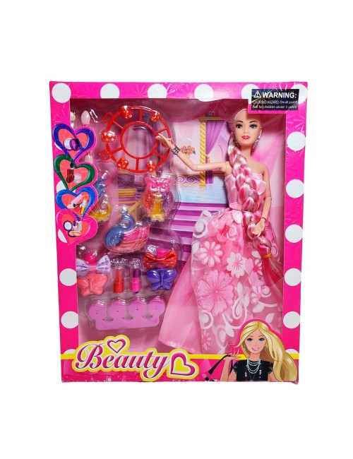 Muñeca Vestido Accesorios Belleza Reinado Juguete Niñas
