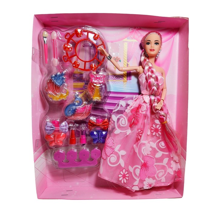 Muñeca Vestido Accesorios Belleza Reinado Juguete Niñas