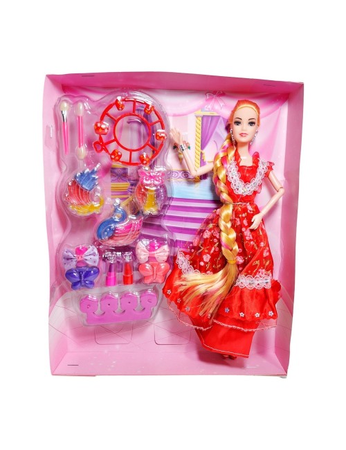 Muñeca Vestido Accesorios Belleza Reinado Juguete Niñas