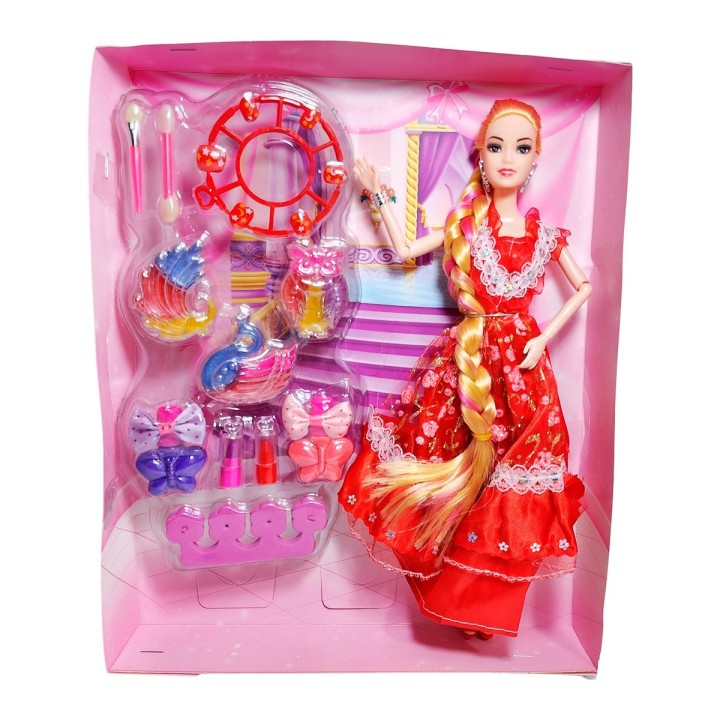 Muñeca Vestido Accesorios Belleza Reinado Juguete Niñas
