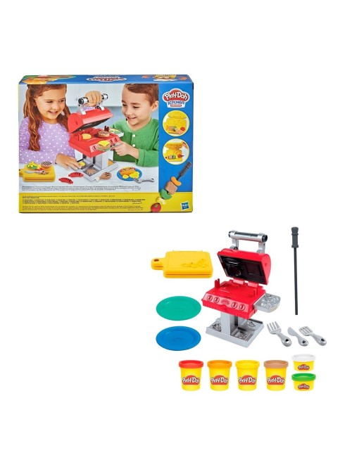 Set / Kit Comida Rápida Barbecue Bbq Plastilina Juguete