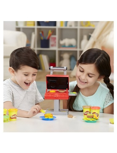 Set / Kit Comida Rápida Barbecue Bbq Plastilina Juguete