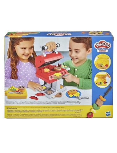 Set / Kit Comida Rápida Barbecue Bbq Plastilina Juguete