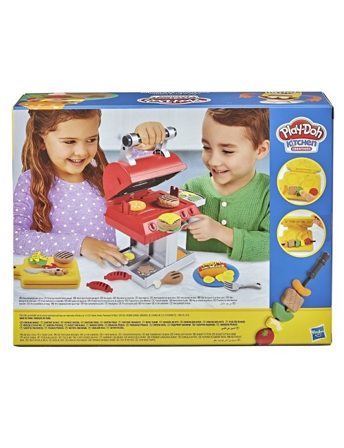 Set / Kit Comida Rápida Barbecue Bbq Plastilina Juguete