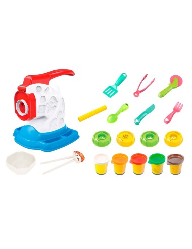 Set / Kit Comida Fabrica Utencilios Plastilina De Juguete