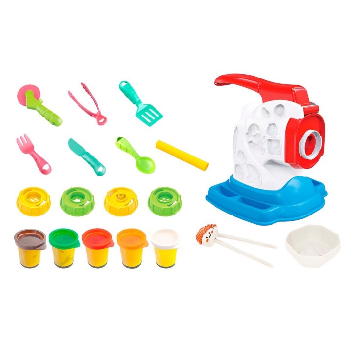 Set / Kit Comida Fabrica Utencilios Plastilina De Juguete