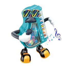 Robot De Juguete Sonido Movimiento Mr Nico Piano + Baterias