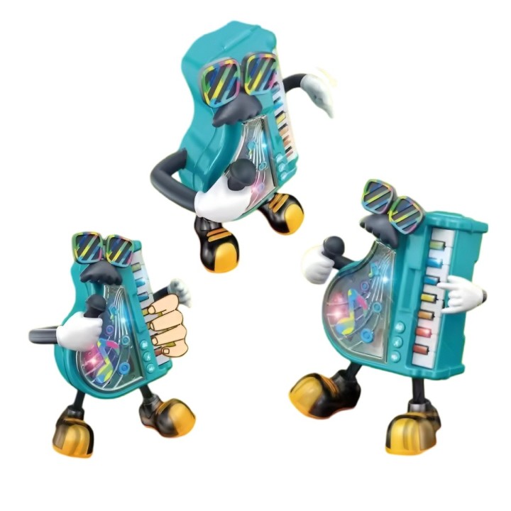 Robot De Juguete Sonido Movimiento Mr Nico Piano + Baterias