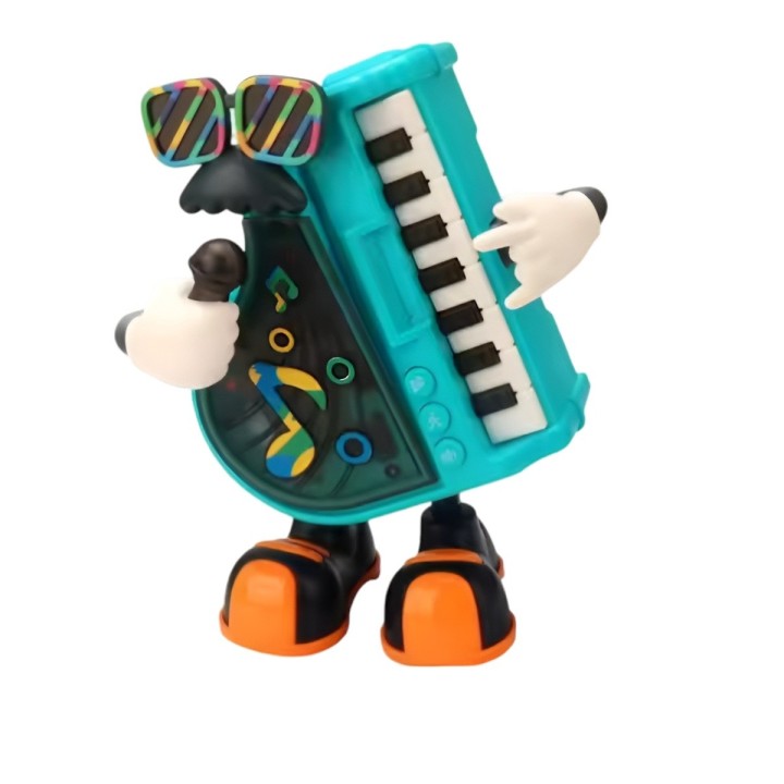 Robot De Juguete Sonido Movimiento Mr Nico Piano + Baterias