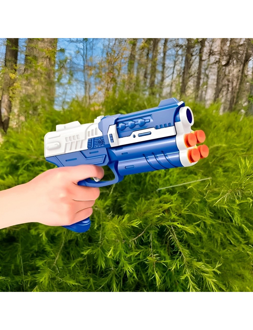 Pistola Dardo Nerf Power Tiro Al Blanco Interactivo Niños