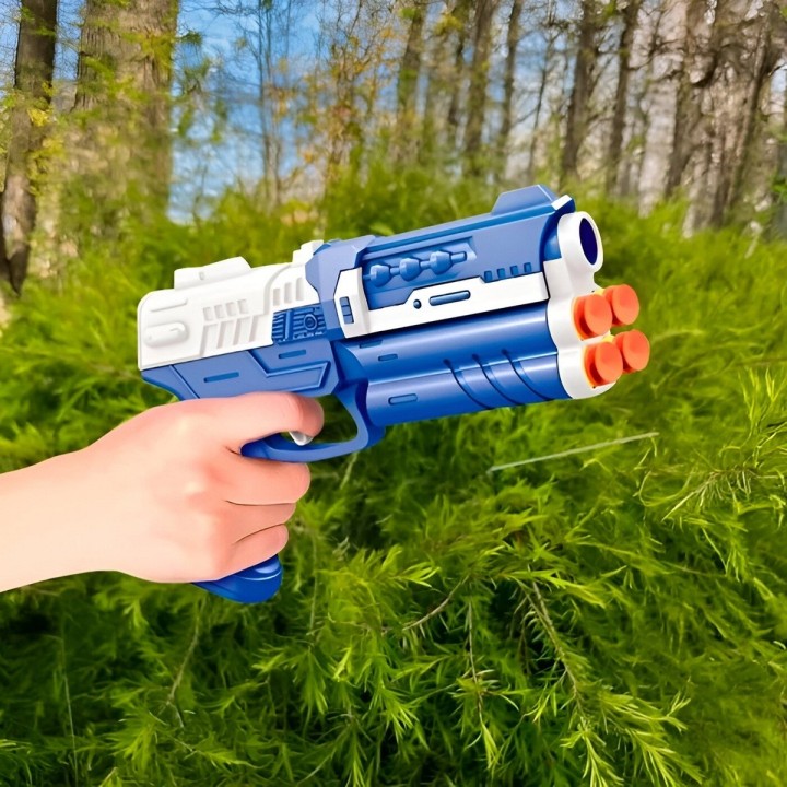Pistola Dardo Nerf Power Tiro Al Blanco Interactivo Niños