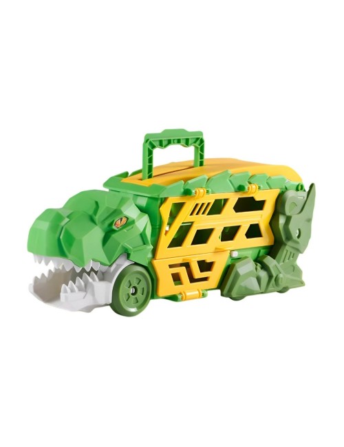 Pista Tiranosaurio Dinosaurio Rex Catapulta + Vehiculos