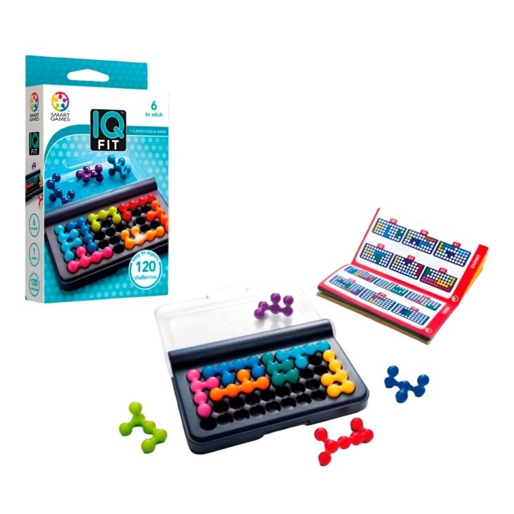 Juego De Mesa Iq 120 Retos Logica Y Estrategia