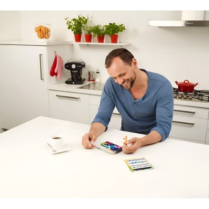 Juego De Mesa Iq 120 Retos Logica Y Estrategia