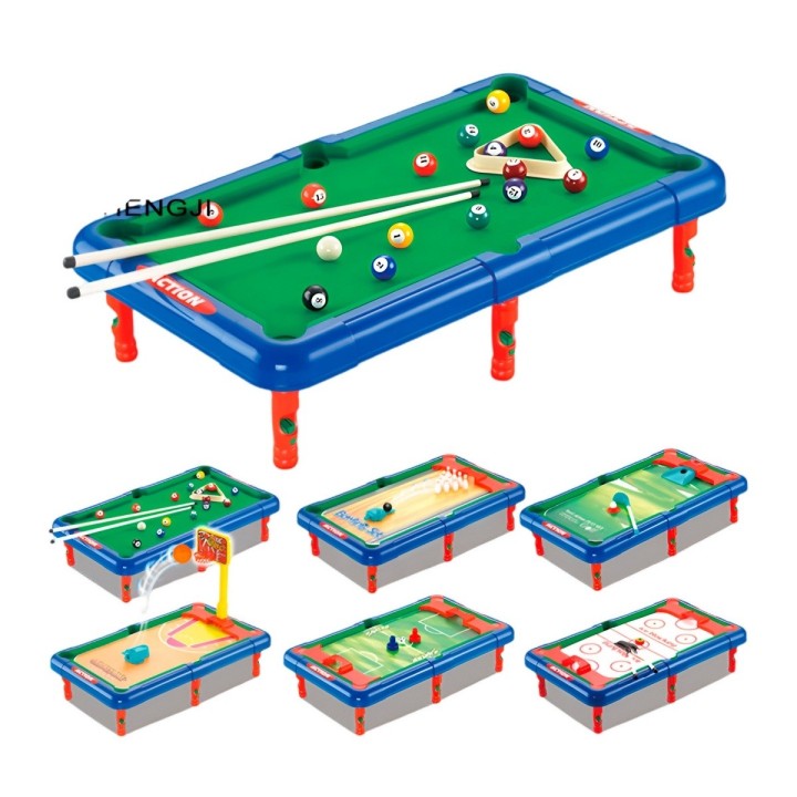 Juego De Mesa 6 En 1 Futbol Hockey Baloncesto Golf