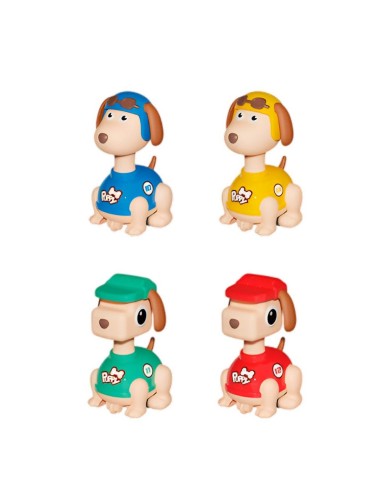 Carros De Perros De Cuerda Coleccion X 4 Unidades