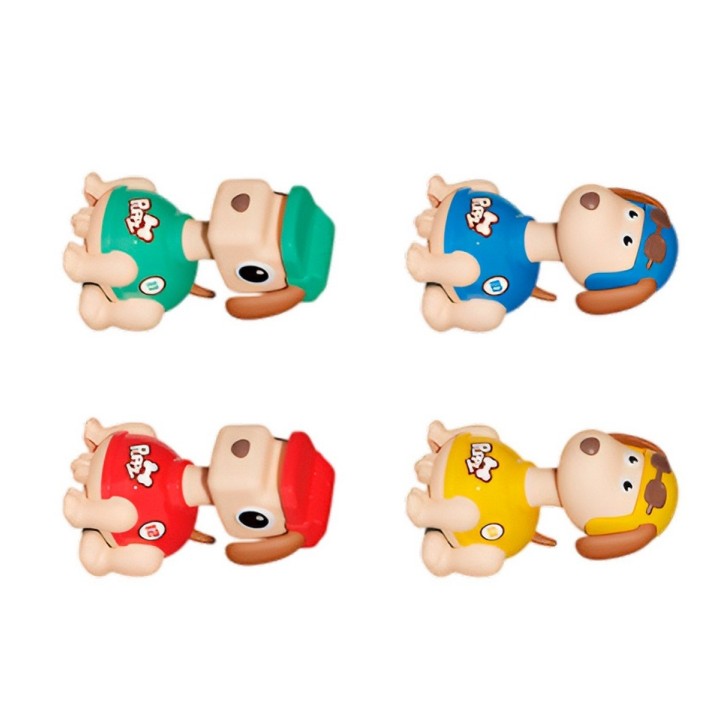 Carros De Perros De Cuerda Coleccion X 4 Unidades