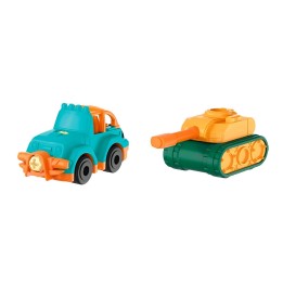 Carro Camion Tanque Avion Armable Juguete X 4 Unidades