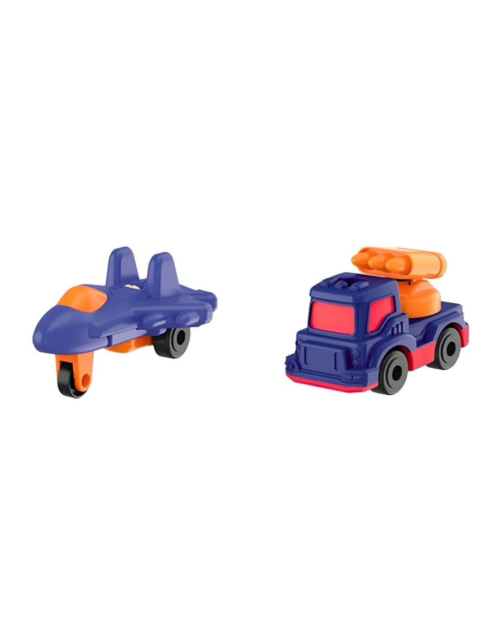 Carro Camion Tanque Avion Armable Juguete X 4 Unidades