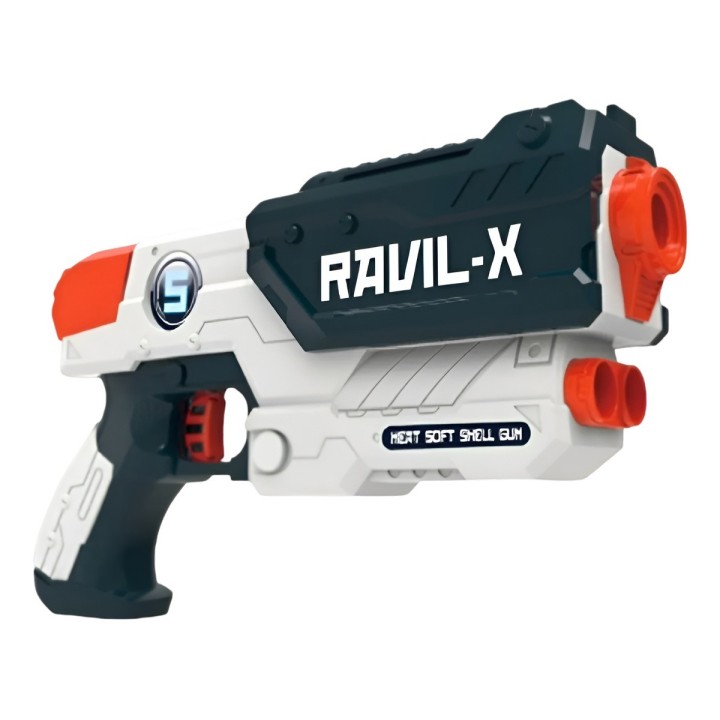 Pistola Dardos Nerf Juguete Interactivo + Gafas
