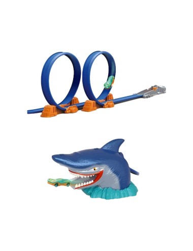 Pista Tiburon Monster 360 Grados Juguete Interactivo +carro