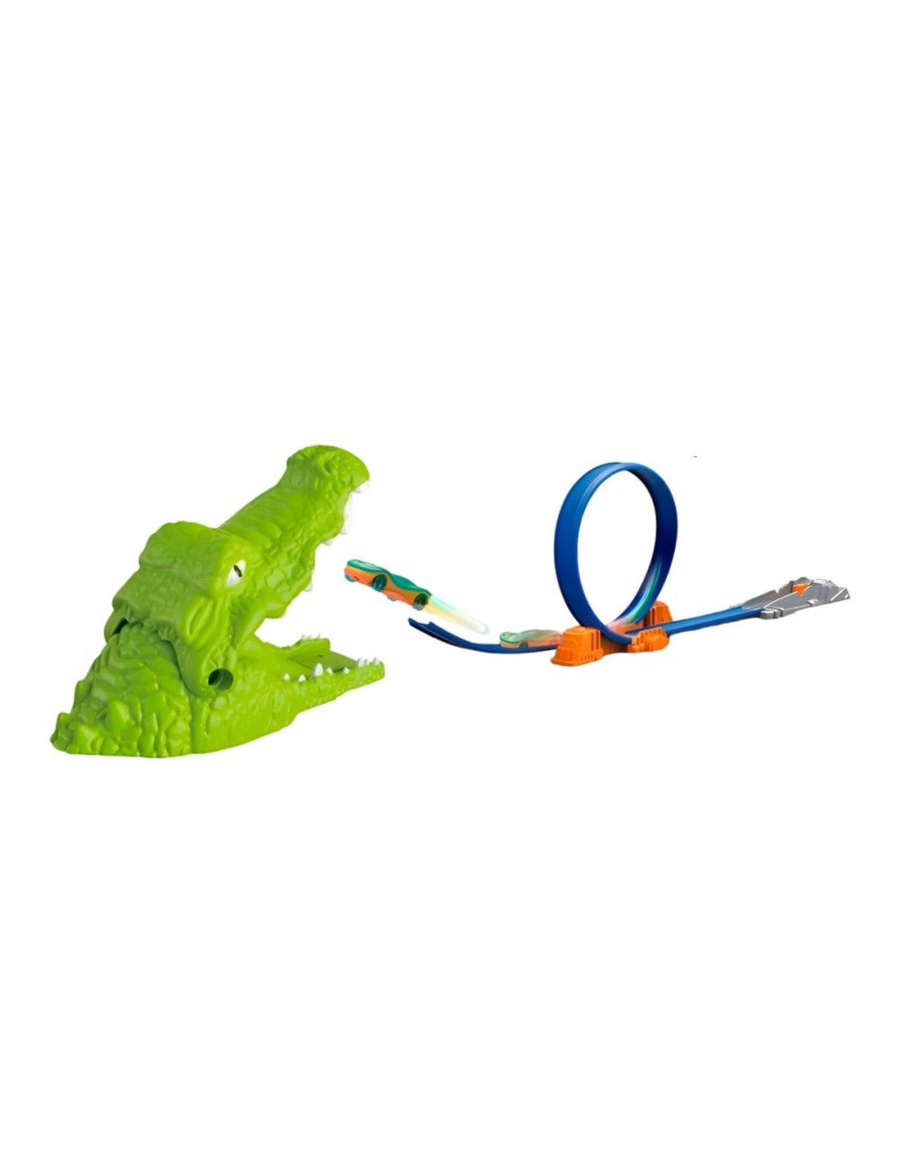 Pista Cocodrilo Monster 360 Grado Juguete Interactivo +carro