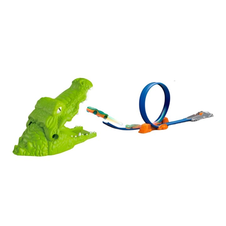 Pista Cocodrilo Monster 360 Grado Juguete Interactivo +carro