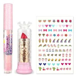 Maleta Kit Unicornio Maquillaje Para Niñas Juguete Esmaltes