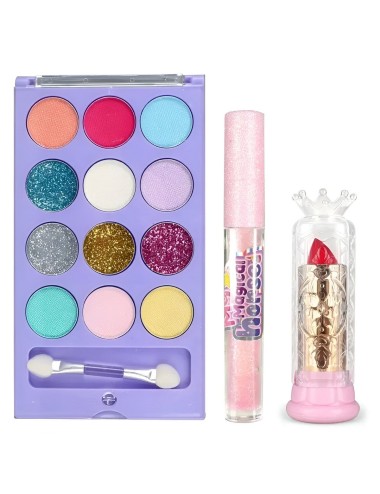 Maleta Kit Unicornio Manicure Antifaz Niñas Juguete Esmaltes