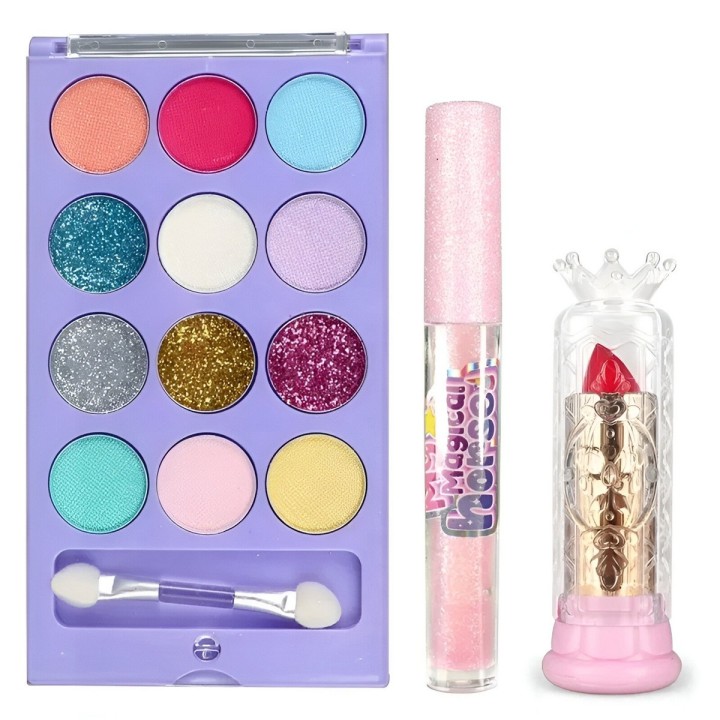 Maleta Kit Unicornio Manicure Antifaz Niñas Juguete Esmaltes