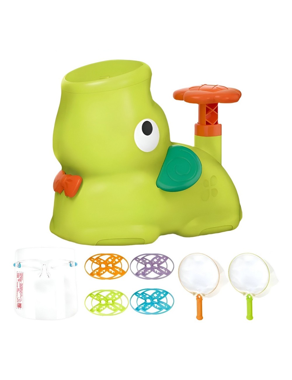 Lanzador De Discos Voladores Juguete Interactivo Agilidad